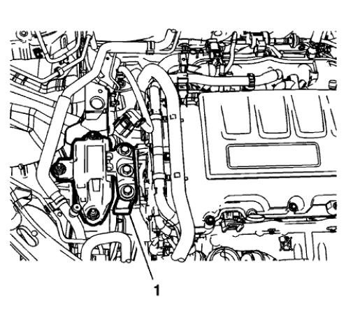 Fig. 169: Right Side Engine Mount