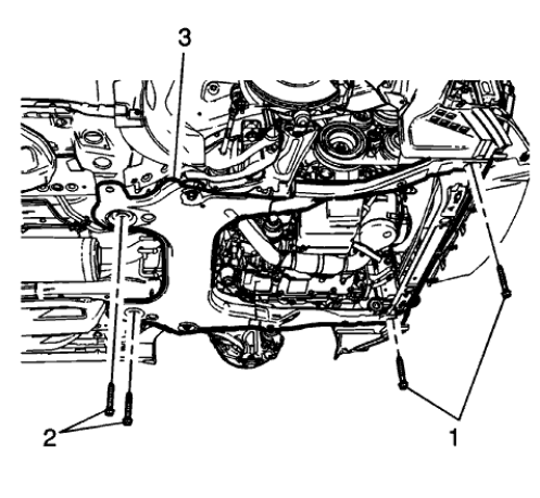 Fig. 170: Frame And Bolts