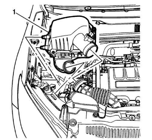 Fig. 187: Air Cleaner Assembly