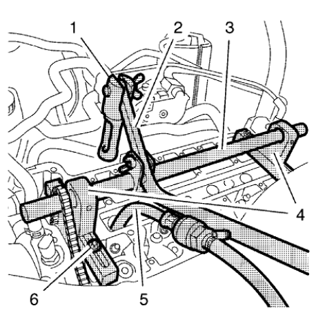 Fig. 228: Intake Valve Stem Oil Seal Removal Components