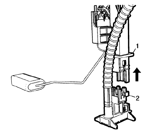Fig. 46: Pump Module Fuel Pickup