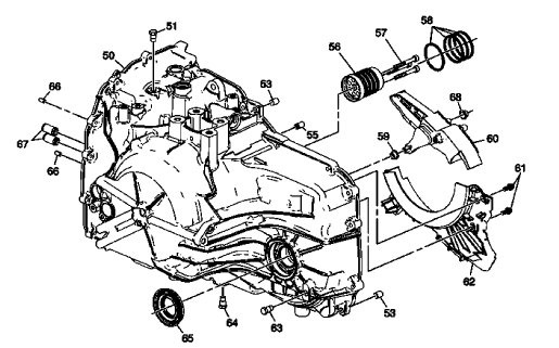 Fig. 4: View Of Transmission Case Assembly