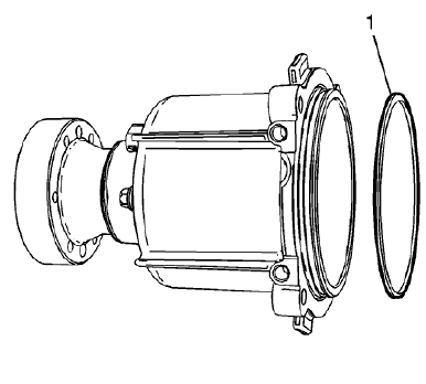 Fig. 34: Differential Clutch O-Ring