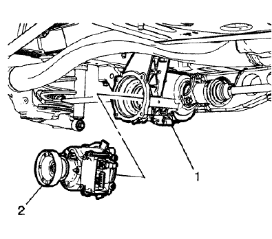 Fig. 36: Differential Clutch And Differential Carrier