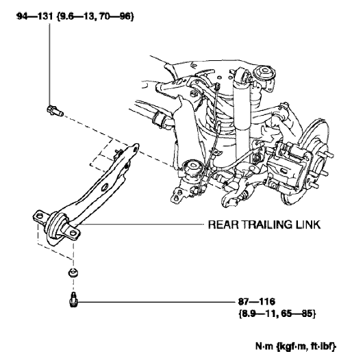 Fig. 30: Steering Column Lower Support Bracket Bolts