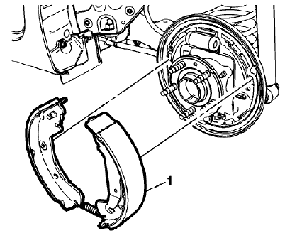 Fig. 18: Brake Shoe Assembly