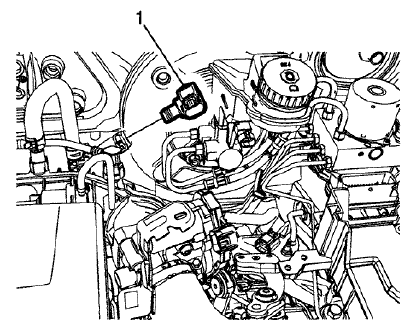 Fig. 177: Power Brake Booster Vacuum Sensor