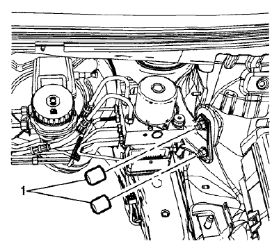 Fig. 20: BPMV Bracket Nut Protective Caps