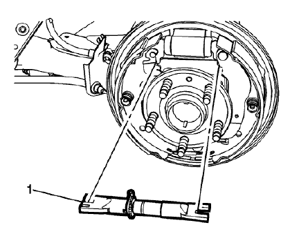 Fig. 27: Brake Shoe Adjuster