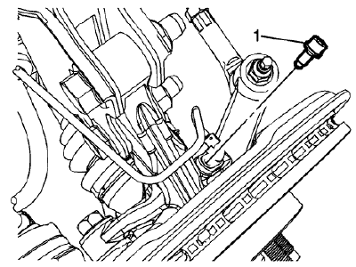Fig. 28: Wheel Speed Sensor Bolt