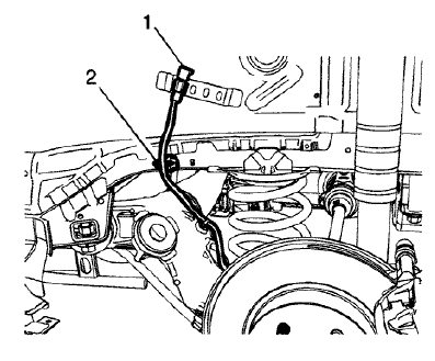 Fig. 41: Wheel Speed Sensor Electrical Connector