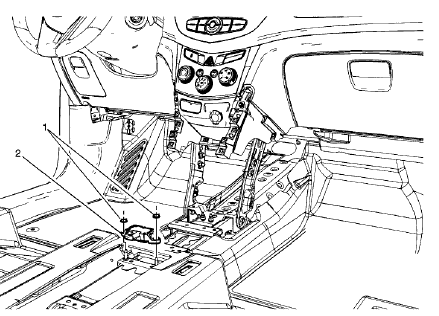 Fig. 44: Vehicle Yaw Sensor with Vehicle Lateral Accelerometer