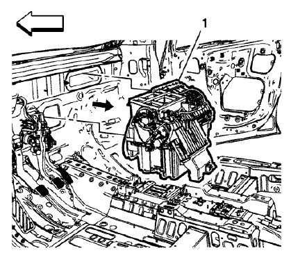 Fig. 46: HVAC Module Assembly