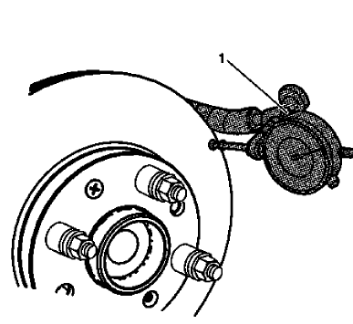 Fig. 6: Hub And Wheel Runout Gauge