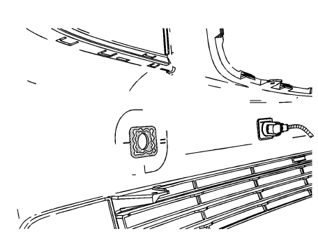 Fig. 13: Roof Rail Rear Assist Handle Assembly